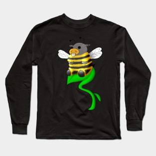 Moomble Bee! CowLick! Long Sleeve T-Shirt